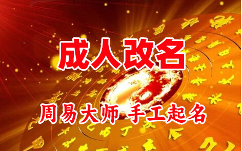 鲅鱼圈成人改名-找大师一对一改名先分析后改名